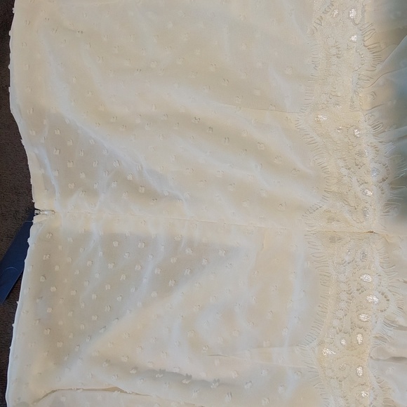 Lulu's Wistful Moments White Long Sleeve Dress. Size Small. NWT. - Picture 11 of 13